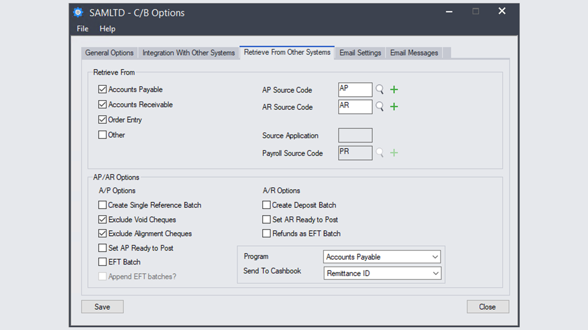 Seamless Integration with Accounts Payable and Accounts Receivable