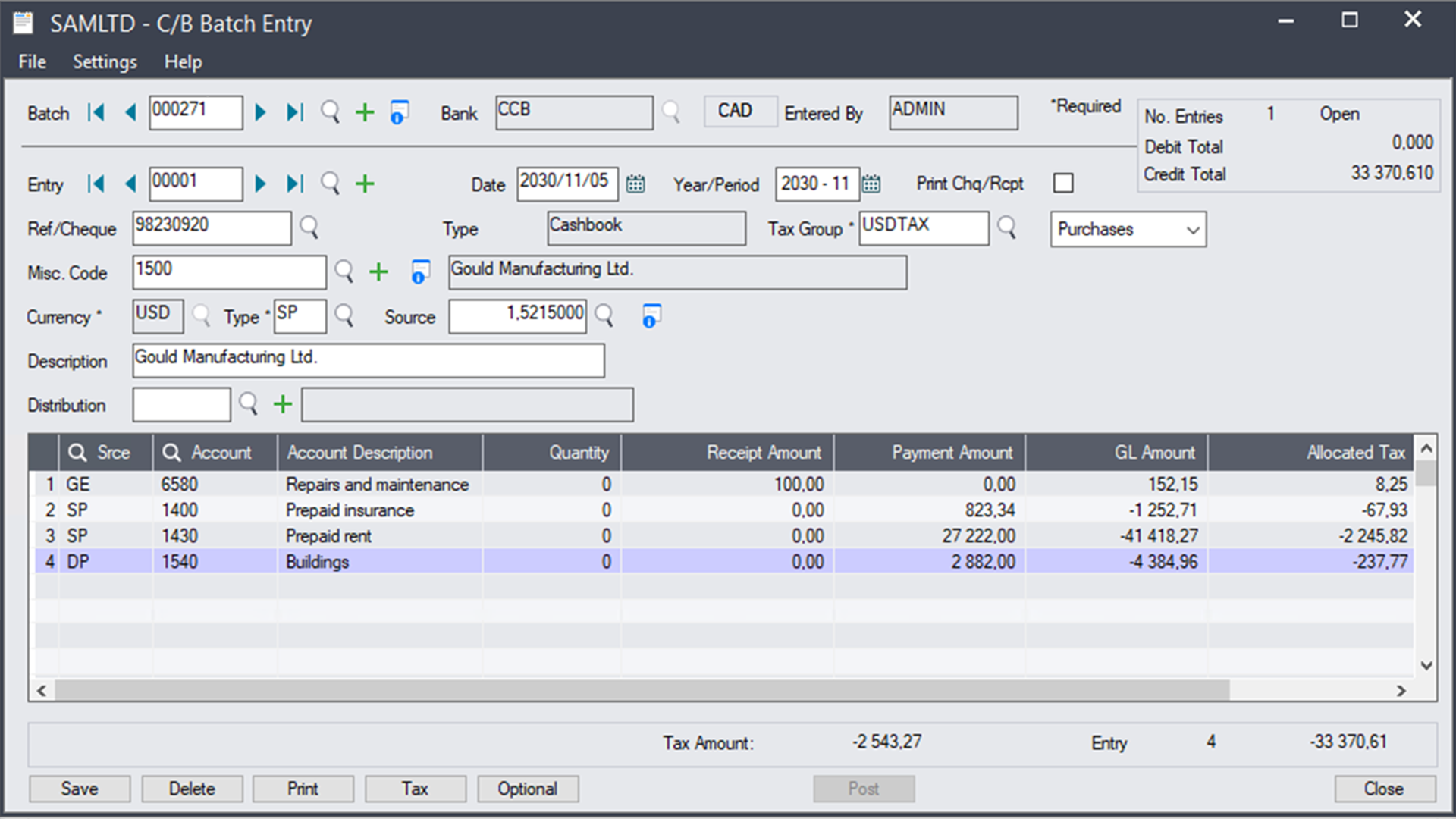 One Central Point for Cash Processing
